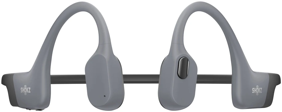 Belaidės Ausinės - SHOKZ OpenSwim Pro Bluetooth 5.4 IP68 Atsparios Vandeniui Pilkos