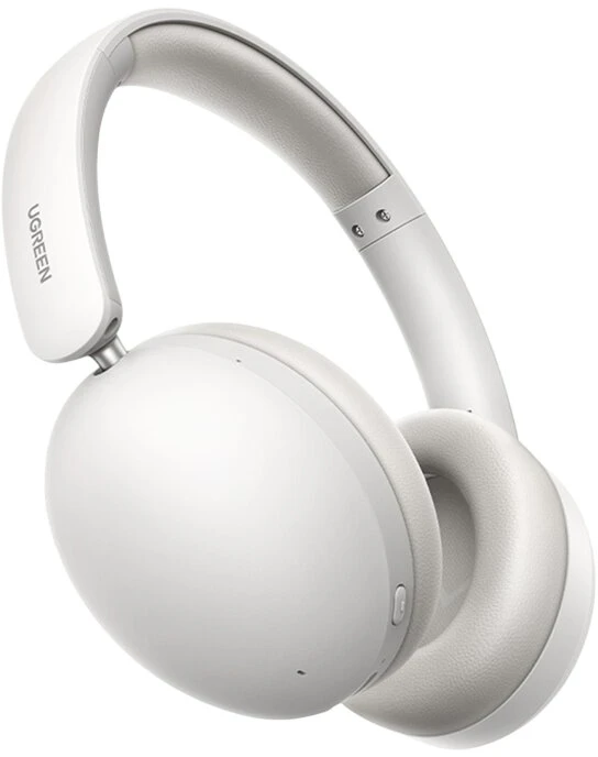 Ugreen Studio Max2 ant ausies dedamos ausinės, „Bluetooth 5.4“ (baltos)