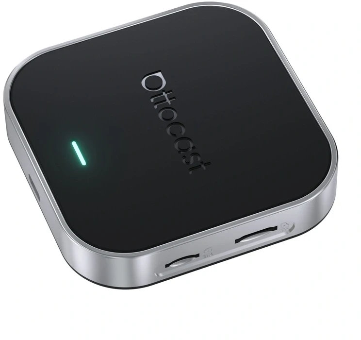 Belaidis adapteris - Ottocast OttoAibox E2 belaidis CarPlay/Android Auto adapteris