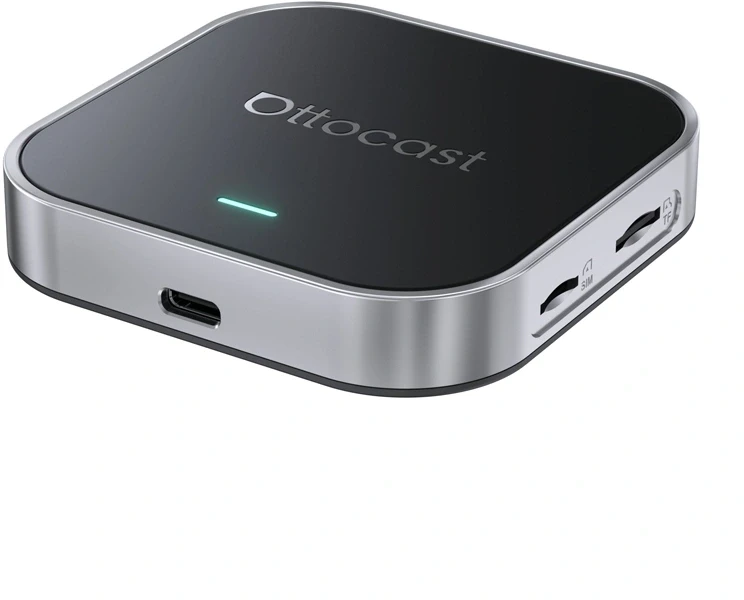Belaidis adapteris - Ottocast OttoAibox E2 belaidis CarPlay/Android Auto adapteris