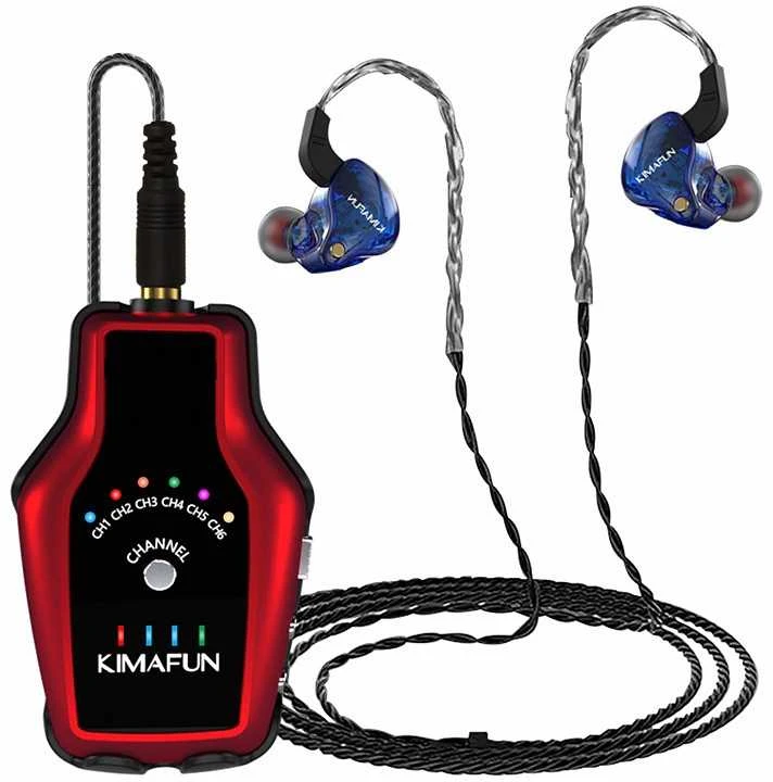 KIMAFUN KM-G150-3 imtuvas su mėlynomis in-ear ausinėmis