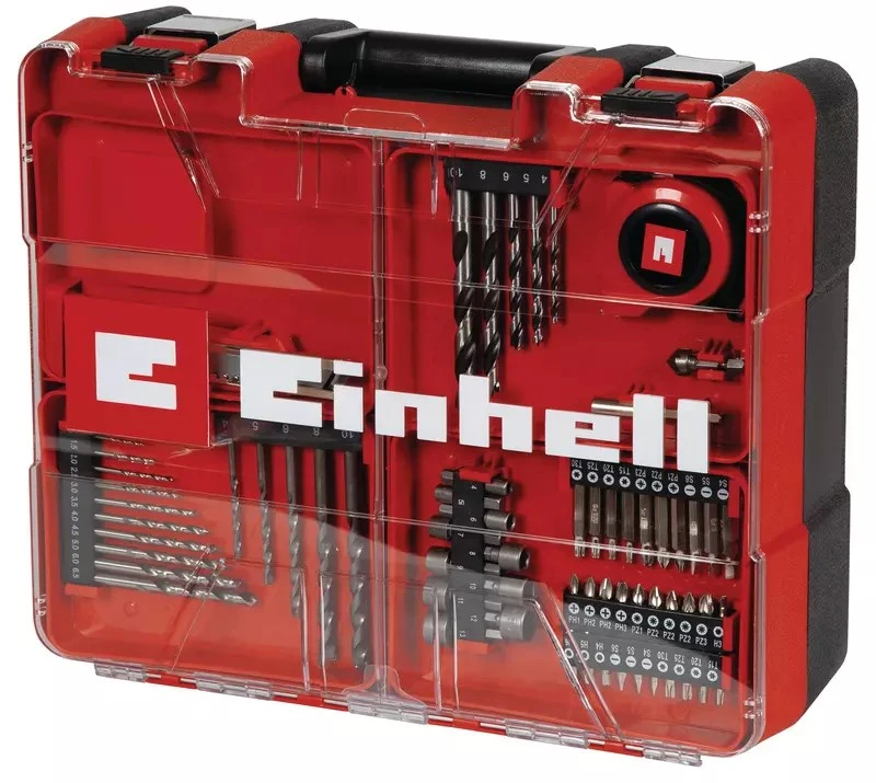 Belaidis Gręžtuvas - Einhell TE-CD 18/2 18V Be Raktelio 2 Greičių Raudonas, Juodas
