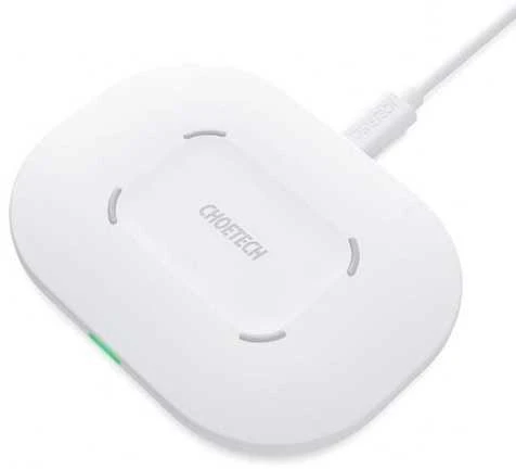 Belaidis įkroviklis CHOETECH, 15W, baltas