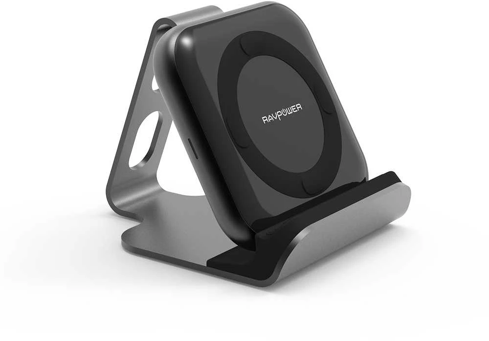 RAVPower RP-PC070 10W belaidis įkroviklis su laikikliu (EU) Juodas neprisijungęs