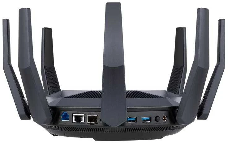 Maršrutizatorius ASUS RT-AX89X/12-stream AX6000 Dual Band WiFi 6 (802.11ax)