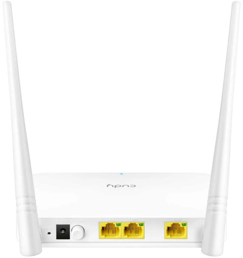 „Cudy WR300“ belaidis maršrutizatorius „Fast Ethernet“ vienos juostos (2,4 GHz) „Baltas“