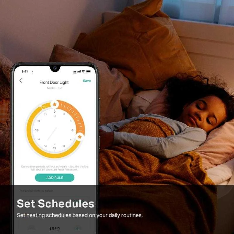 TP-Link Kasa Smart Ke100 radiatoriaus termostatas