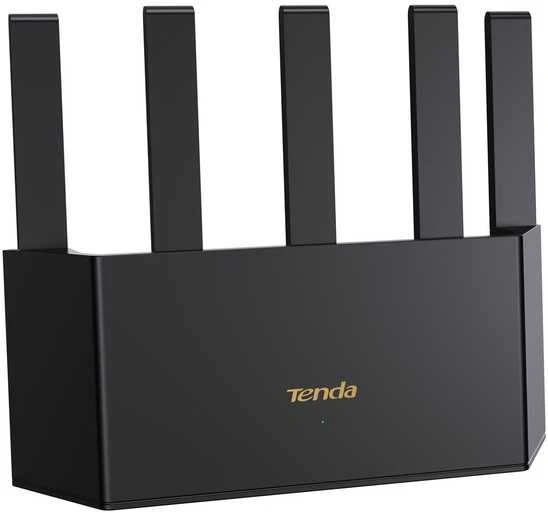 Tenda TX12L Pro belaidis maršrutizatorius Gigabit Ethernet Dual-band (2,4 GHz / 5 GHz) Juodas