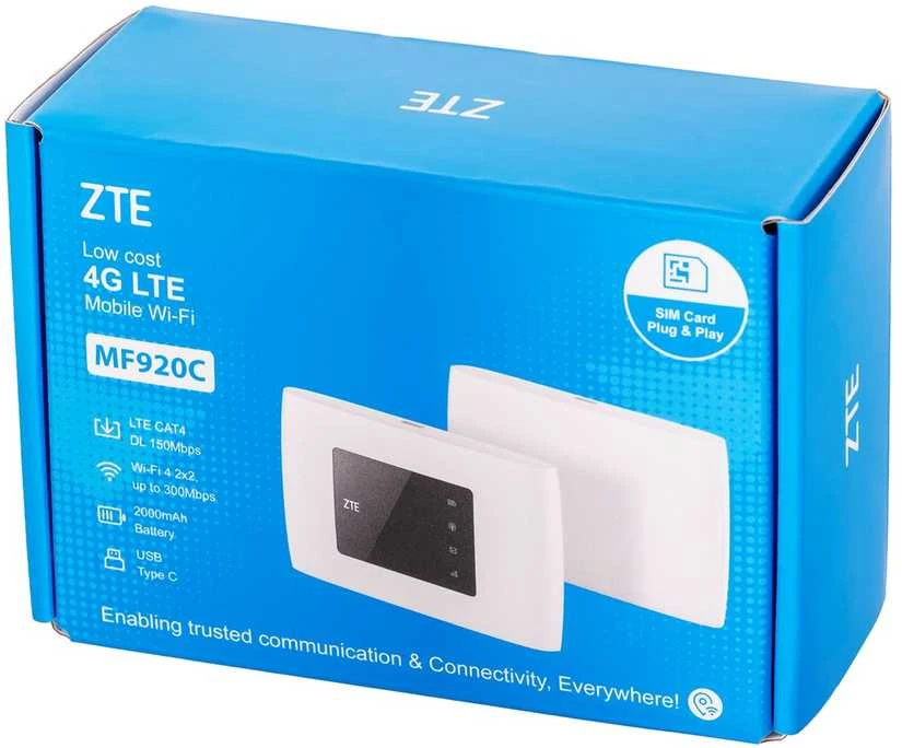 ZTE MF920C korinio tinklo įrenginys korinio tinklo maršrutizatorius