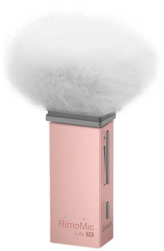 Belaidis Mikrofonas - 7Ryms RimoMic Lite USB-C Omnidirectional 30m Range Rožinė