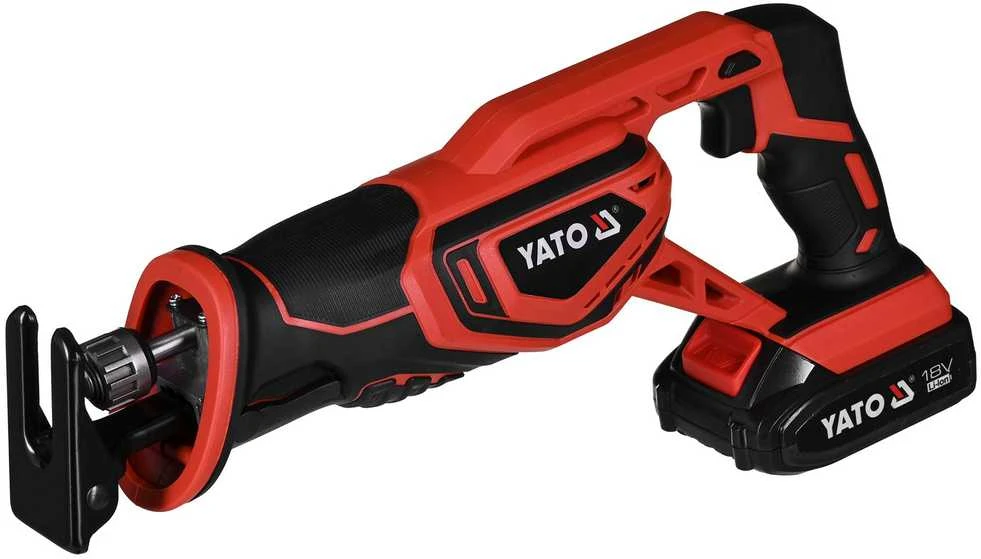 Tiesinis pjūklas/siaurapjūklis Yato YT-82814; 18 V; 2,0 Ah akum.