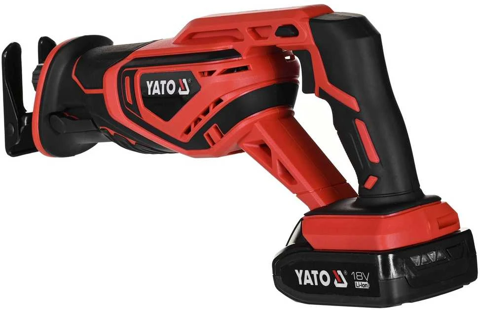 Tiesinis pjūklas/siaurapjūklis Yato YT-82814; 18 V; 2,0 Ah akum.