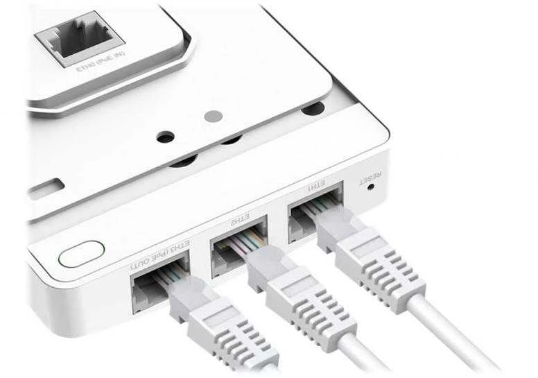Maršrutizatorius TP-LINK | „Omada AC1200“ belaidis MU-MIMO gigabito sieninis prieigos taškas | EAP235-Wall | 802.11ac | 2.4 GHz/5 GHz | 867+300 Mbit/s | 10/100/1000 Mbit/s | Ethernet LAN (RJ-45) jungtys 4 | MU-MiMO Taip | PoE įvestis