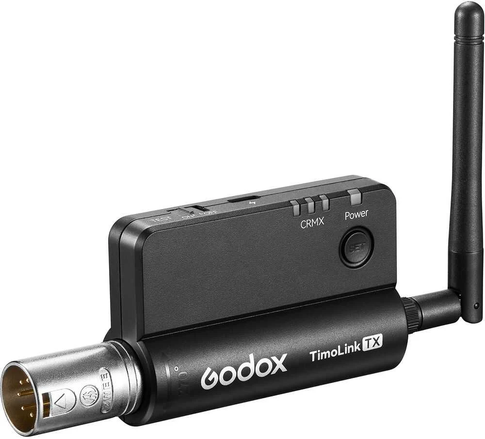 Godox TimoLink TX bevielis siųstuvas su XLR jungtimi