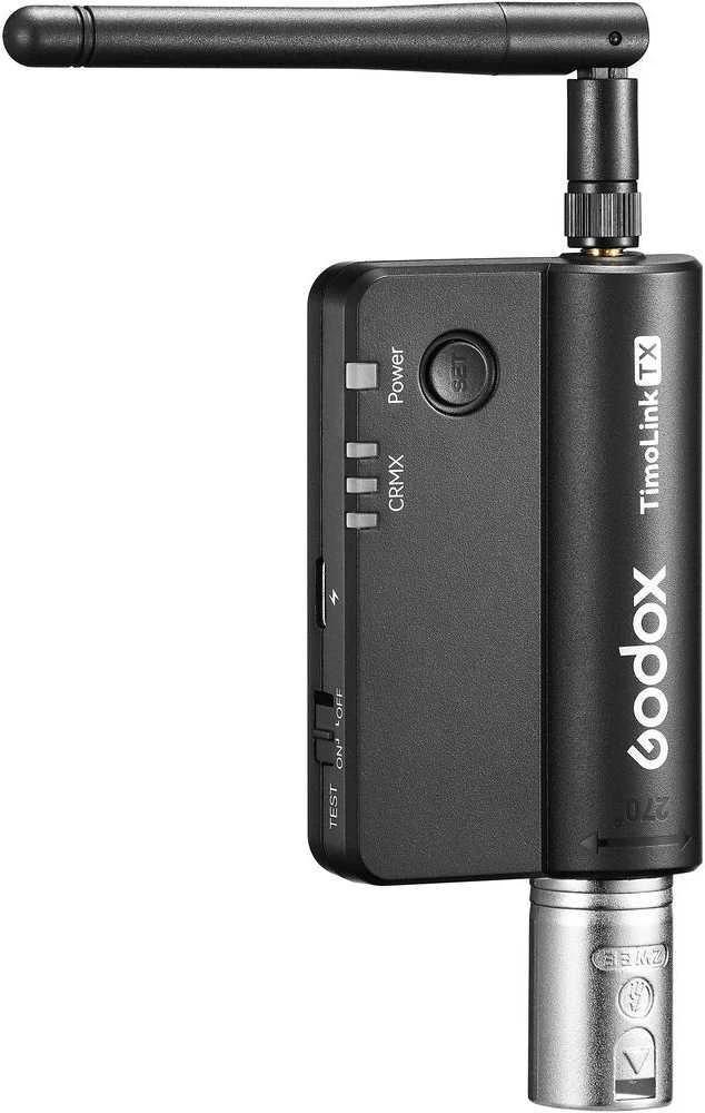 Belaidis siųstuvas - Godox TimoLink TX Belaidis Siųstuvas 300m Range 5-Pin XLR