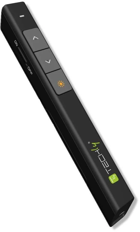 Techly ITC-LASER26 belaidis valdymo pultas pristatymams RF Juoda