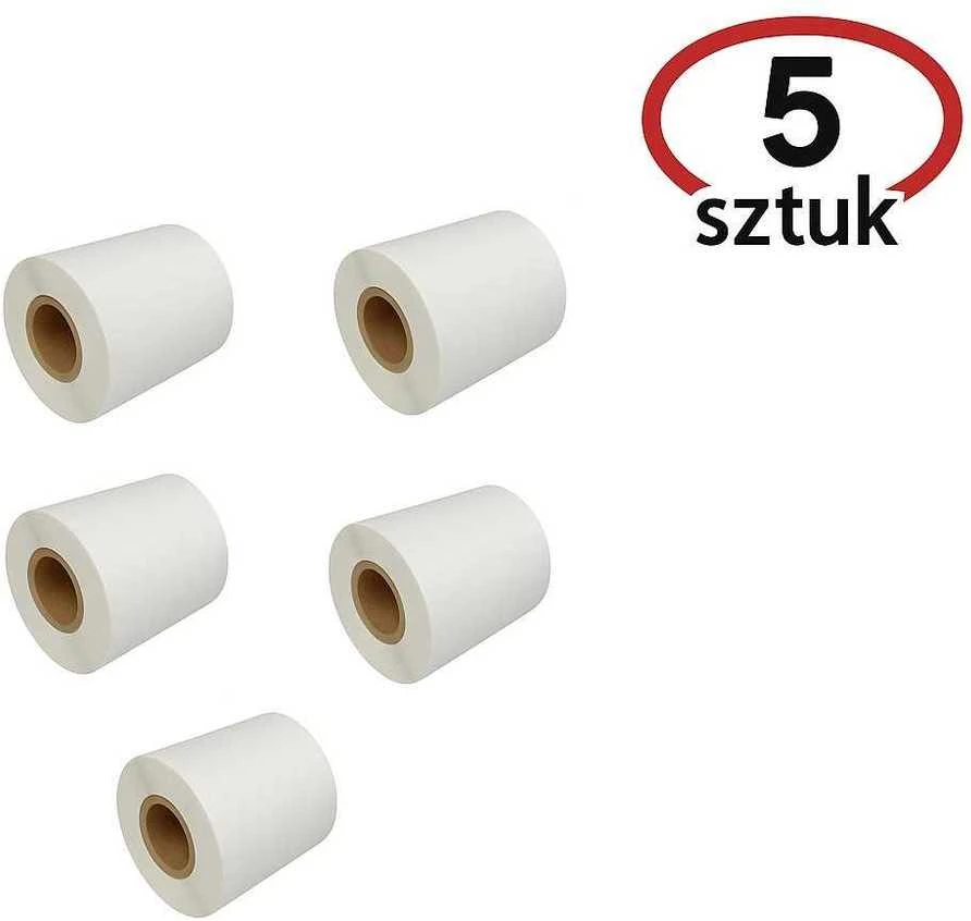 Bestpak BSTech terminės etiketės Zebra. 50x30 mm *1000. Rinkinys - 5 vnt.