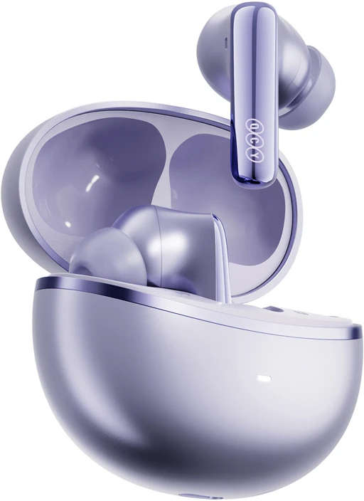 TWS QCY MeloBuds N70 ausinės (violetinė)
