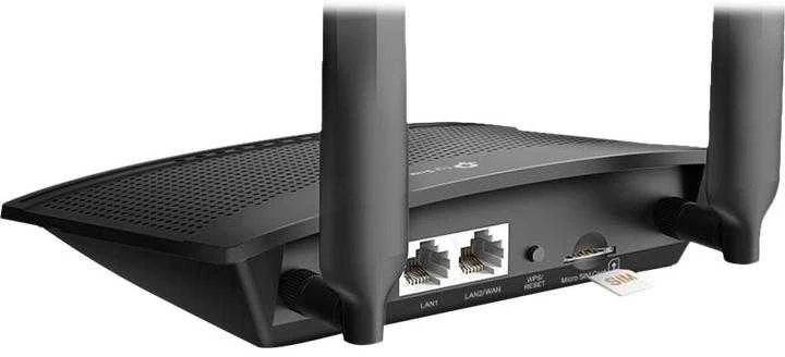 Maršrutizatorius TP-LINK | 4G LTE priedai | TL-MR100 | 802.11n | 300 Mbit/s | 10/100 Mbit/s | Ethernet LAN (RJ-45) jungle 2 | Tinklelio atramos Nr. | MU-MiMO Nr. | 4G | Antenos tipas 2xNuimamos išorinės antenos