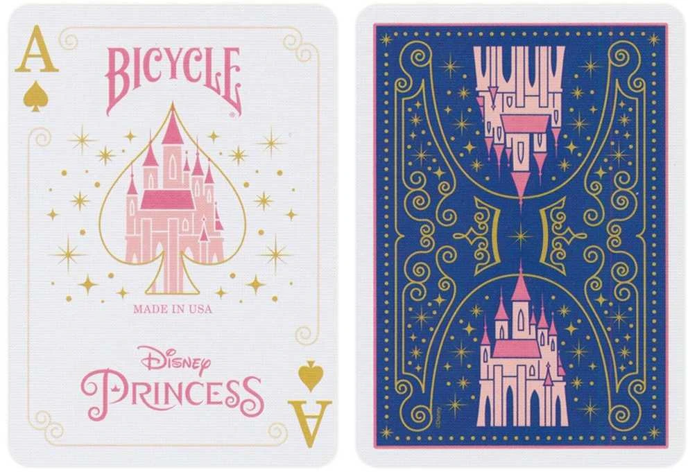 Bicycle Disney Princess Navy Žaidimų Kortos