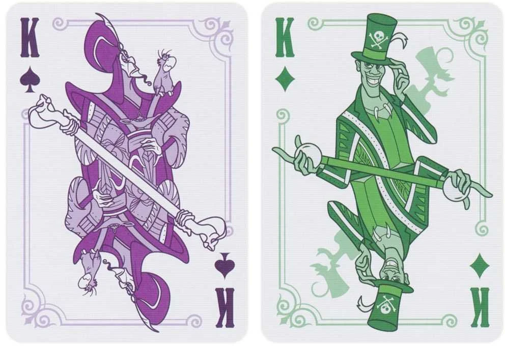 Bicycle Disney Villains Žaidimo Kortos (Violetinės)