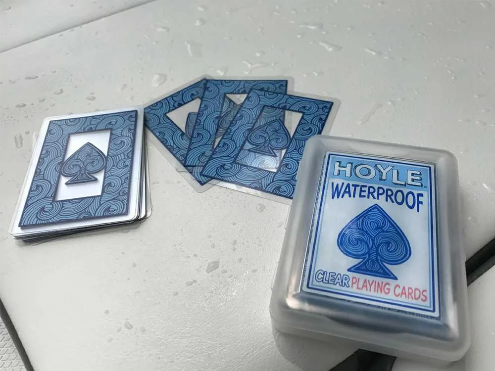 Bicycle Hoyle Skaidrios Plastikinės Žaidimų Kortos