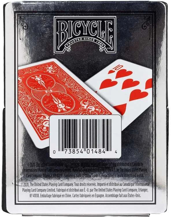 Bicycle Prestige Standard Pokerio Kortos Dėžutėje (Raudonos)