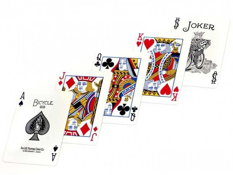 Bicycle Rider Standard Pokerio Kortos (Raudonos)