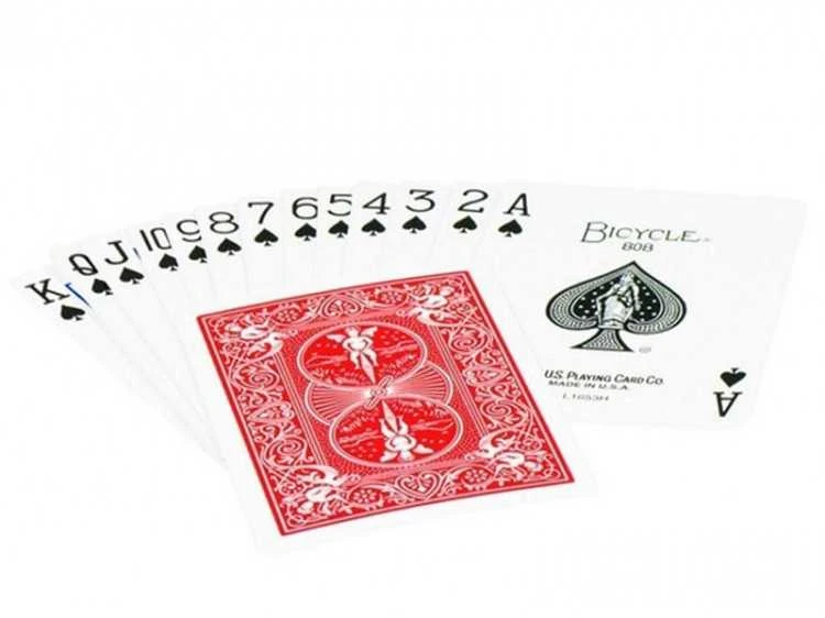 Bicycle Rider Standard Pokerio Kortos (Raudonos)