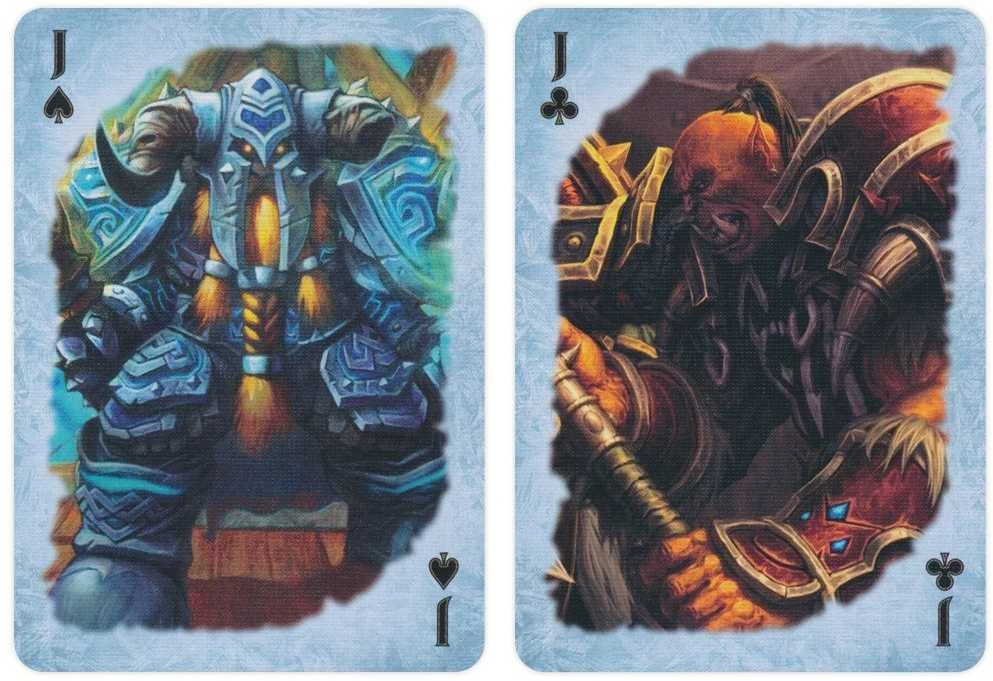 Bicycle World Of Warcraft Cards Wrath Of The Lich King Žaidimo Kortos