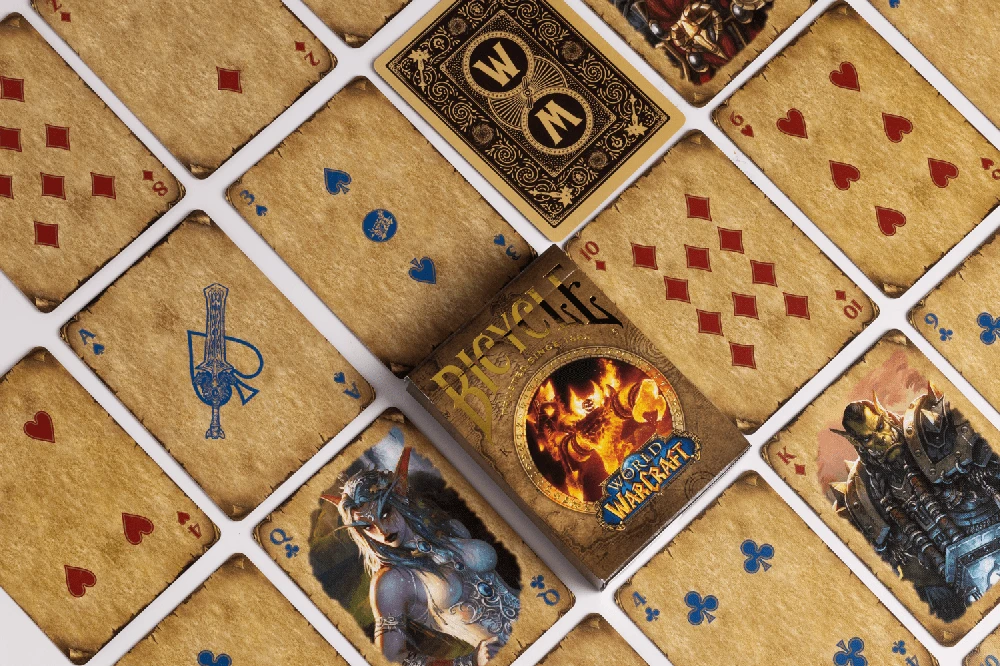 Bicycle World Of Warcraft Classic Žaidimo Kortos
