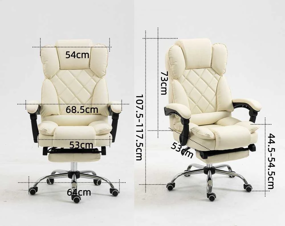 „Activejet“ biuro kėdė YK7416 smėlio spalvos