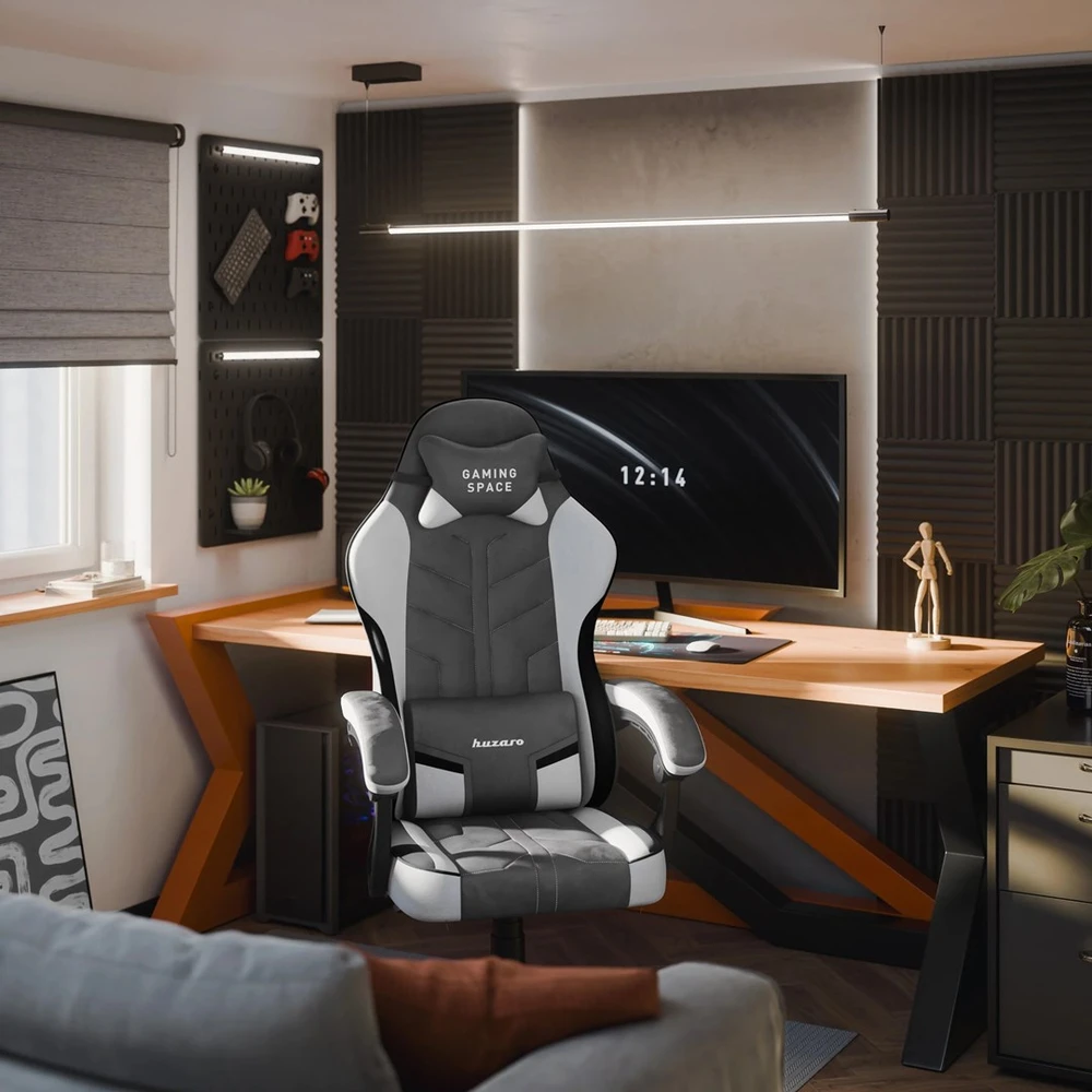 Huzaro Force 2.7 Pilkas Gaming Chair