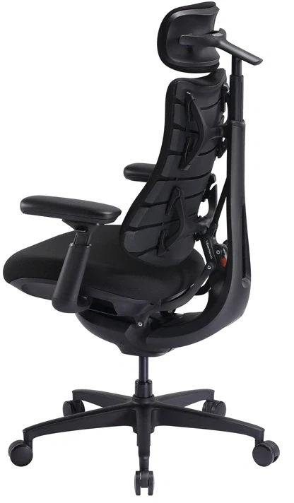 LiberNovo LNOC1-SE 48 cm ergonominė kėdė (juoda)