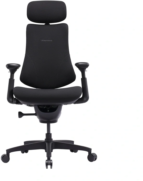 LiberNovo LNOC1-SE 48 cm ergonominė kėdė (juoda)