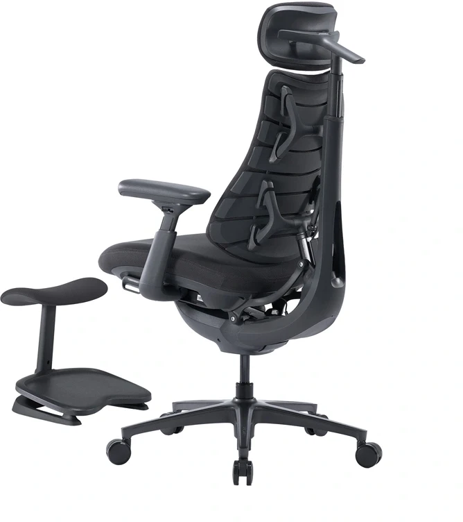 LiberNovo OC1-PRO 48 cm ergonominė kėdė (grafito spalvos)