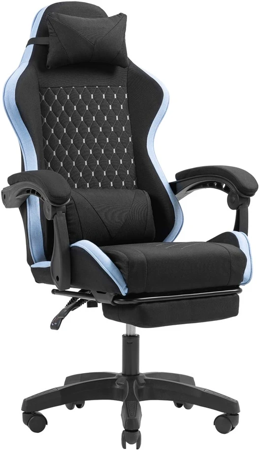 tacens Mars Gaming MGC-X Fabric PC gaming chair Padded seat Juodas, Mėlyna