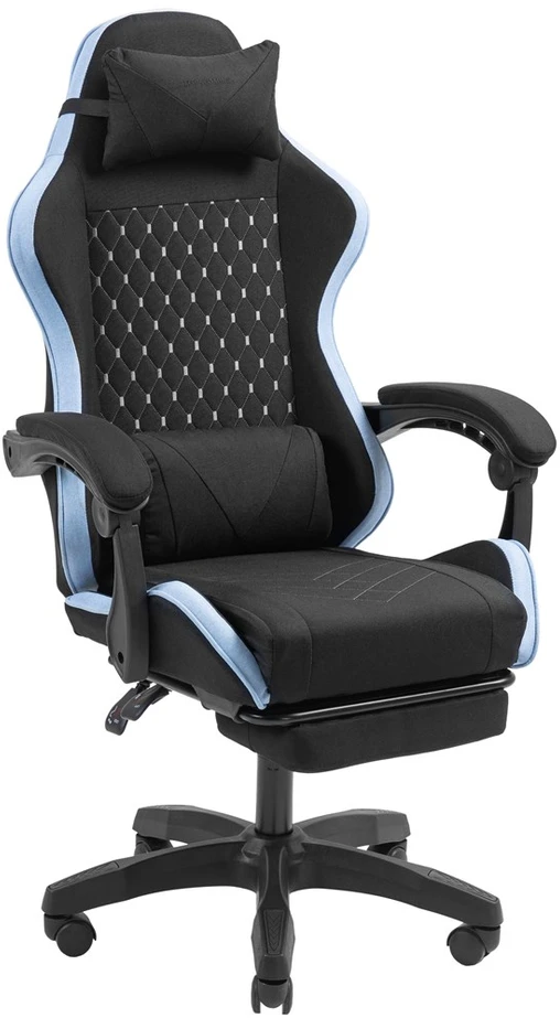 tacens Mars Gaming MGC-X Fabric PC gaming chair Padded seat Juodas, Mėlyna