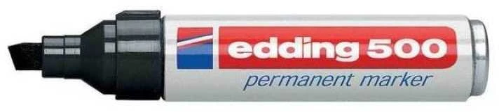 Edding 500 Perm Marker Juodas Juodas (4-500001) (4500001)