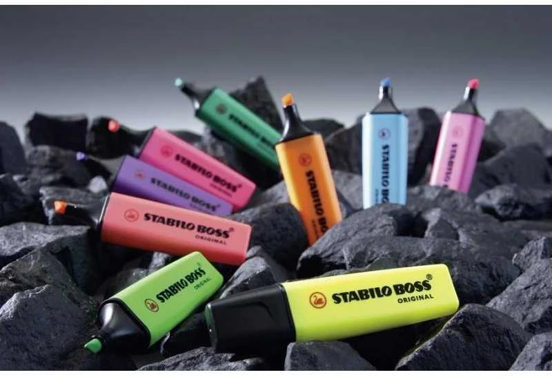 Biuro Prekės - STABILO BOSS ORIGINAL Tekstmarkeris 5mm Linijos Plotis Žalias