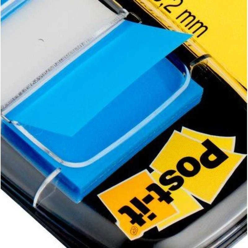 3M Lipnūs žymekliai POST-IT, 25,4 x 43,2 mm, 50 lapelių, mėlyna