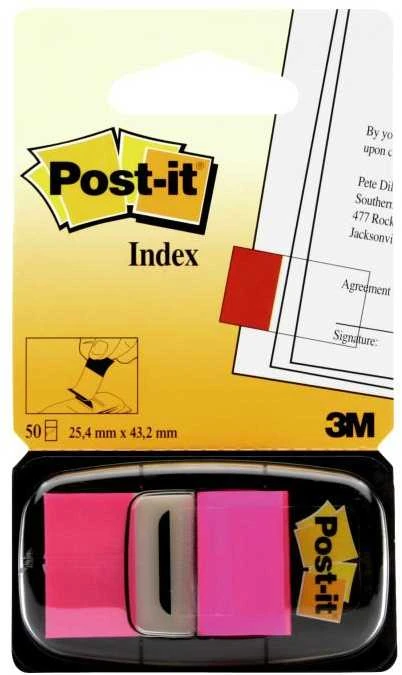 Biuro Priedas - 3M Post-it indeksų 680-21 lipnios juostos dozatorius rožinis