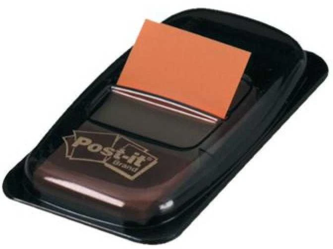 3M Lipnūs žymekliai POST-IT, 25,4 x 43,2 mm, 50 lapelių, oranžinė