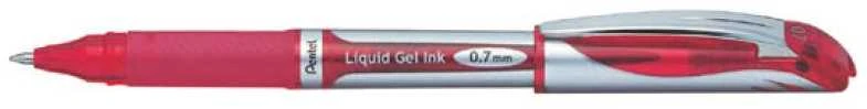 Automatinis gelinis rašiklis PENTEL ENERGEL BL77, 0.7 mm., raudona