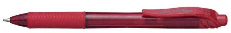 Biuro Reikmenys - Pentel EnerGel X BL110-BX Gelio Rašiklis Raudonas