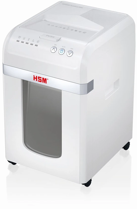 HSM Autofeed X300 dokumentų smulkintuvas su automatiniu tiektuvu, 30 l, P4, 4 x 12 mm