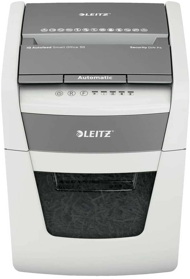 Dokumentų naikiklis Leitz IQ Autofeed Small Office50 P4