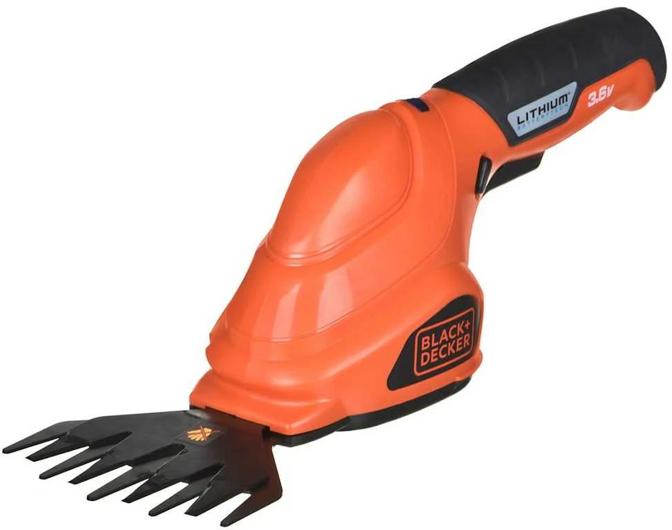 Black & Decker Juodas+DECKER NOŻYCE DO TRAWY 3,6V 10cm