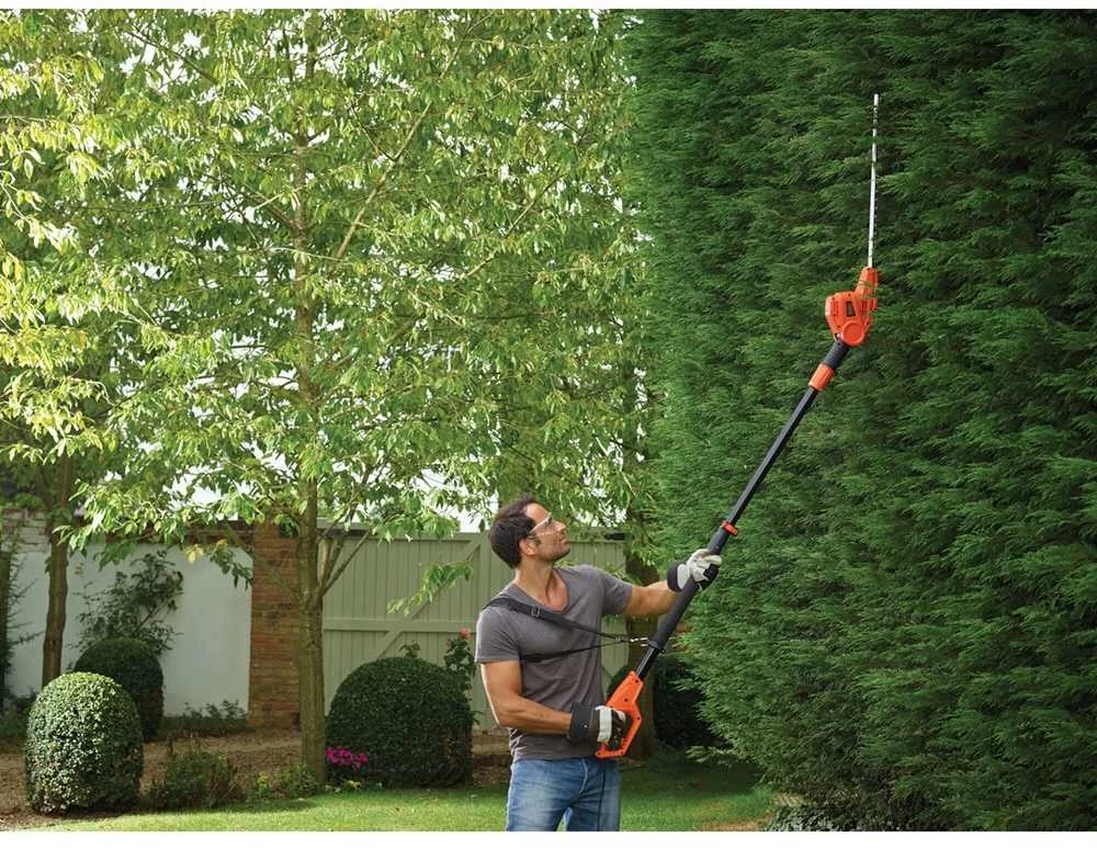 Black & Decker Juodas & Decker Elektrinė aukštapjovė PH5551 550 W 51 cm, Juodas & Decker