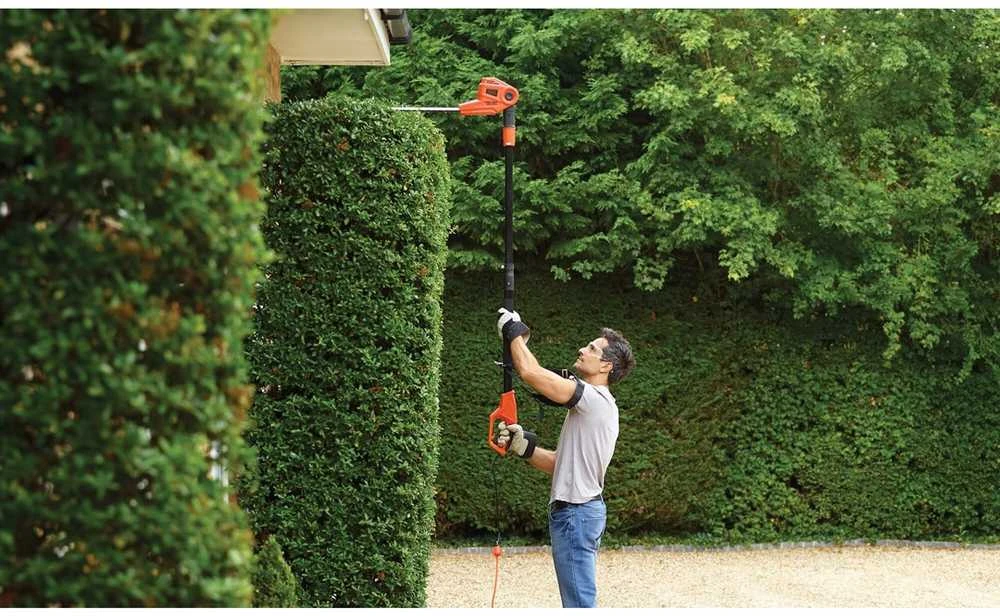 Black & Decker Juodas & Decker Elektrinė aukštapjovė PH5551 550 W 51 cm, Juodas & Decker